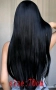 Перука в  черно дължина 70 см , снимка 2
