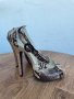 Елегантни дамски летни сандали с отворени пръсти на висок ток GiAnni, номер 37 EU, снимка 1 - Сандали - 36602569