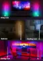 Смарт RGBIC ъглова LED лампа с дистанционно и приложение, снимка 4