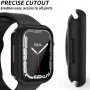 Кейс + Стъклен Протектор за Apple Watch 7 6 5 SE 40 41 44 45mm 3D 5D, снимка 6