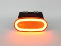 NEON LED габарит 28 LED 12-24V жълт, снимка 6