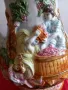 Capodimonte, Каподимонте , Огромна Релефна Порцеланова Кана, снимка 2
