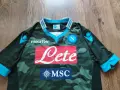 napoli x macron 2013/14 mertens - футболна колекционерска тенсика ХЛ, снимка 1