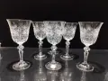 Кристални чаши Бохемия Чехословакия , снимка 8