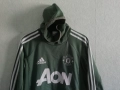 Manchester United Adidas Climawarm оригинално ново мъжко горнище с качулка блуза Манчестър Юнайтед , снимка 4