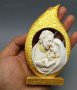 Християнско семейство голям силиконов молд на стойка поставка калъп гипс шоколад декор , снимка 3
