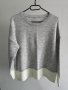Нов мек пуловер в сиво, снимка 1 - Блузи с дълъг ръкав и пуловери - 38943491