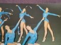 Картички художествена гимнастика ансамбъл и Лили Игнатова световно 1981 Мюнхен, снимка 6
