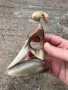 Фигурка на жена  от рог , снимка 4