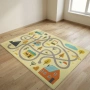 Детски килим 120x160 см, 12 дизайна, водоустойчив, неплъзгащ се, снимка 12