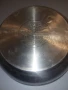 Тиган от неръждавейка с диаметър 25 см . дълбочина 7-8 см, снимка 3
