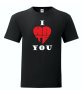 Тениска - I Hate You, снимка 1 - Тениски - 42279022