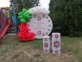 Свето Кръщение с шевица арка, балони, украса за град Варна, снимка 2