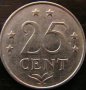 25 цента 1978, Холандски Антили, снимка 1