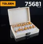 Комплект фрезери Tolsen ф8мм - 15бр., снимка 3