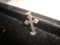 СРЕБЪРЕН КРЪСТ СРЕБРО 950 ПРОБА МАЙСТОРСКА ИЗРАБОТКА 19458, снимка 5