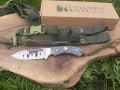 Тактически ловен нож Columbia,фултанг,кания CRKT за колан и бедро, снимка 1
