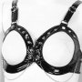 Еротичен латексов сутиен в стил BDSM, снимка 7