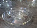 немски стъклен сервиз за чай Jenaer glas   20/1, снимка 2