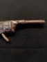 Стар метален пистолет играчка, снимка 3