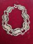 Стара сребърна гривна филигран , снимка 2