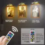 LED осветление за картина регулируема 3 режима затъмняване с дистанционно ,180° въртене - AA батерии, снимка 4