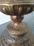Италия 20ти век/27см-5кг/голяма стара италианска бронзова ваза с дръжки, снимка 11
