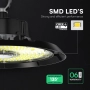 LED Индустриална Камбана 100W CREE Чип 135Lm/W - 6 Години Гаранция Студено Бяла Светлина, снимка 2