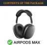 Резервен комплект SOULWIT за AirPods Max, черно, снимка 2