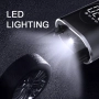 Преносим компресор за помпане на гуми - Type-C, 150PSI, 4000mAh, LED, снимка 8