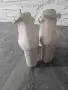 Бежови обувки на висок ток, снимка 7