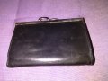 Портмоне двойно Т естествена кожа 120х85мм, снимка 2