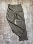 Нов елегантен кожен кожа панталон висока талия Zara zara Зара Р, снимка 2