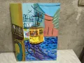 Картина пейзаж акрилни бои СДП 22-30х40см, снимка 3