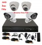 AHD система - 4бр.AHD камери 3MP + DVR 4ch - пакет за видеонаблюдение