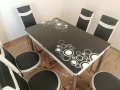 Холна или трапезна маса с 4 стола, снимка 2