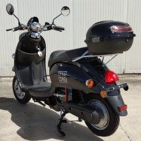 Електрически скутер с ретро дизайн модел TDR363Z в черен цвят, снимка 5 - Мотоциклети и мототехника - 42766912