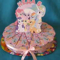 Картонена торта Мy Little Pony *, снимка 1 - Други - 29828673