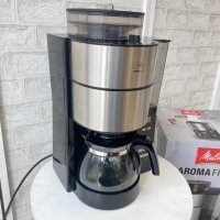 Автоматична кафемашина с интегрирана мелница Melitta AromaFresh 1000W, снимка 7 - Кафемашини - 42437623