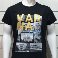 Нова мъжка тениска с трансферен печат България, Варна CITY, снимка 6 - Тениски - 29889582
