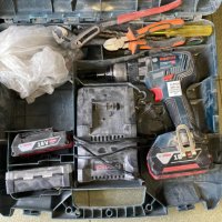 Акумулаторен винтоверт Bosch GSB 18V-55, снимка 1 - Винтоверти - 40696494