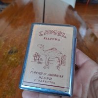 Стара табакера за цигари Camel , снимка 2 - Други ценни предмети - 44373491