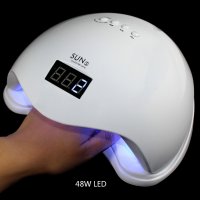 SUN 5 -UV LED лампа 48 W. за ноктопластика - гаранционна карта за 12 м, снимка 4 - Декоративна козметика - 29758130