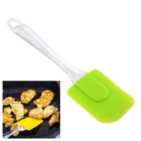 2279 Кухненска силиконова шпатула лопатка с прозрачна дръжка, снимка 1 - Прибори за хранене, готвене и сервиране - 42810809
