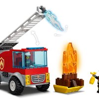 НОВИ! LEGO® City 60280 Пожарникарски камион със стълба, снимка 5 - Конструктори - 40664381
