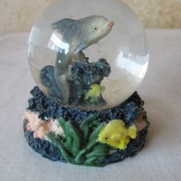 Стъклена топка - делфин, снимка 1 - Други - 29461071