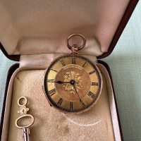 Джобен античен часовник, снимка 1 - Мъжки - 44575575