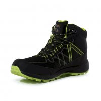 Обувки с мембрана Regatta Samaris Lite Mid Black Lime Punch, RMF700-689, снимка 3 - Спортни обувки - 38594422