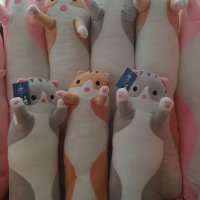 Плюшени възглавнички -коте,зайче,пони, гъсеница,панда,тигър и My Melody, снимка 2 - Плюшени играчки - 42747615