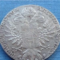 Сребърна монета Австрия талер 1780г. Мария Терезия от Хабсбург 40383, снимка 6 - Нумизматика и бонистика - 42755897